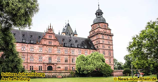 Johannisburg Castle in Aschaffenburg was the second residence of the archbishops and electors of Mainz until 1803.